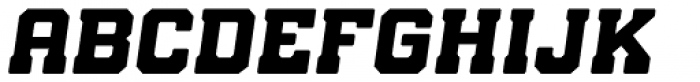 Bunkhouse Italic Font UPPERCASE