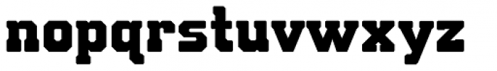 Bunkhouse Font LOWERCASE