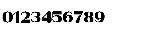 Bunnathikarn Black Font OTHER CHARS