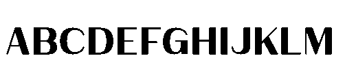 Bunnathikarn Extra Bold Font UPPERCASE