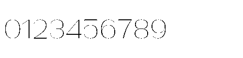 Bunnathikarn Extra Light Font OTHER CHARS