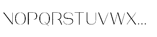 Bunnathikarn Light Font UPPERCASE
