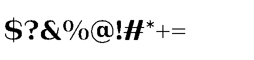 Bunnathikarn Loopless Bold Font OTHER CHARS