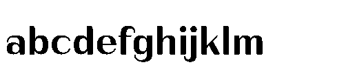 Bunnathikarn Loopless Bold FONT