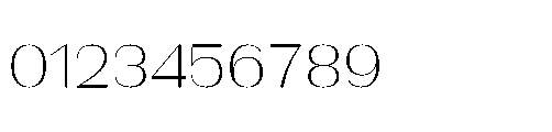 Bunnathikarn Loopless Light Font OTHER CHARS