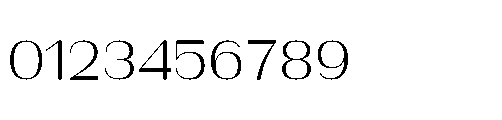 Bunnathikarn Loopless Regular Font OTHER CHARS
