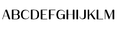 Bunnathikarn Loopless Semi Bold Font UPPERCASE