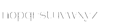 Bunnathikarn Loopless Thin Font LOWERCASE