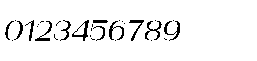 Bunnathikarn Medium Italic Font OTHER CHARS