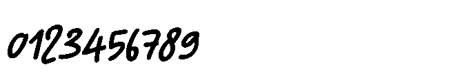 Bunny Chow Italic Font OTHER CHARS