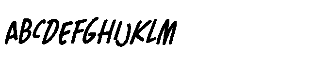 Bunny Chow Italic FONT