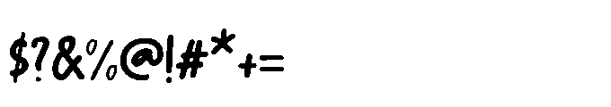 Bunny Chow Regular Font OTHER CHARS