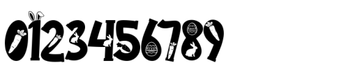 Bunny Holiday Font OTHER CHARS