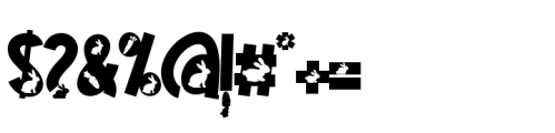 Bunny Holiday Font OTHER CHARS