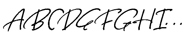 Buntic Regal Italic Font UPPERCASE