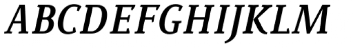 Buozzi Medium Italic Font UPPERCASE