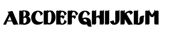 Burchelli Regular Font UPPERCASE