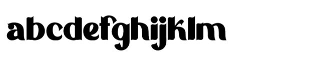 Burchelli Regular Font LOWERCASE