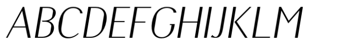 Burdigala Sans Light Italic Font UPPERCASE