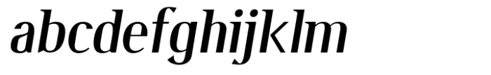 Burdigala Semi Serif Bold Italic Font LOWERCASE