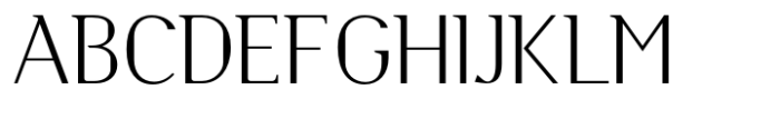 Burdigala Semi Serif Light Font UPPERCASE