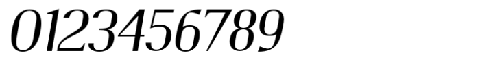 Burdigala Semi Serif Medium Italic Font OTHER CHARS