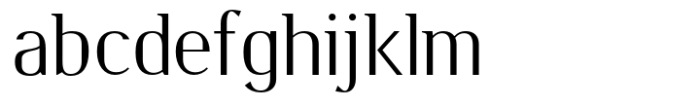 Burdigala Semi Serif Regular Font LOWERCASE