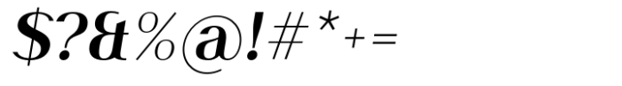 Burdigala X Sans Bold Italic Font OTHER CHARS