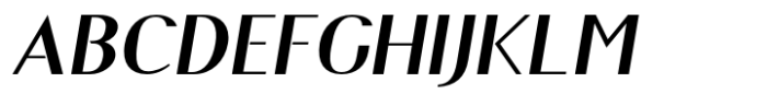 Burdigala X Sans Bold Italic Font UPPERCASE