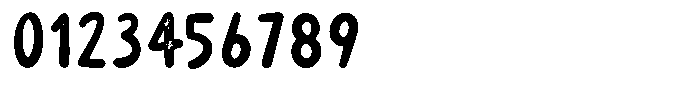 Burdock Stamp Regular Font OTHER CHARS
