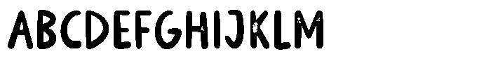 Burdock Stamp Regular Font UPPERCASE