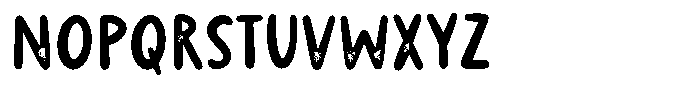 Burdock Stamp Regular Font LOWERCASE