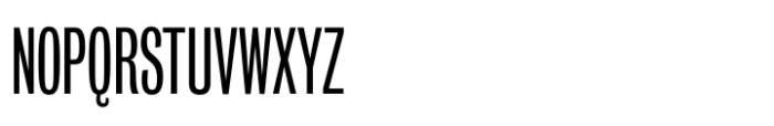 Bureau Grot Compressed Light Font UPPERCASE