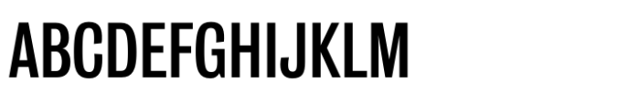 Bureau Grot Condensed Book Font UPPERCASE