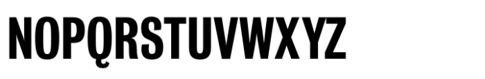 Bureau Grot Condensed Medium Font UPPERCASE