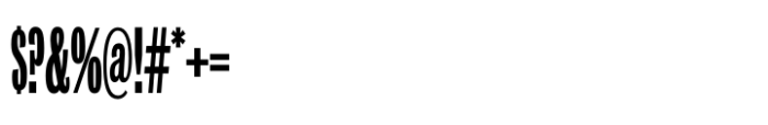 Bureau Grot Extra Compressed Medium Font OTHER CHARS