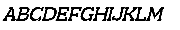 Burgela Italic Font UPPERCASE