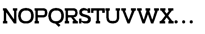 Burgela Regular Font UPPERCASE