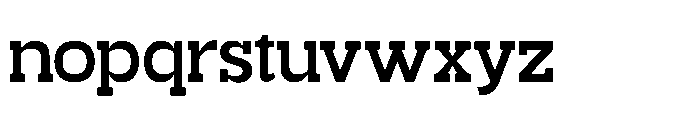 Burgela Regular Font LOWERCASE