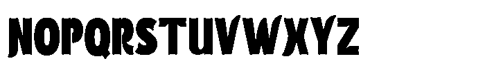 Burger Riot Regular Font UPPERCASE