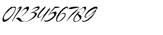 Burgiento Italic Font OTHER CHARS