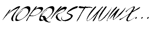 Burgiento Italic Font UPPERCASE