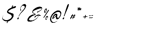 Burgiento Regular Font OTHER CHARS