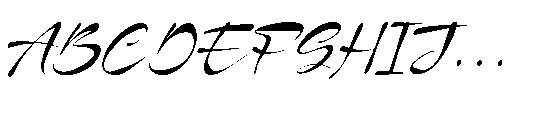 Burgiento Regular Font UPPERCASE