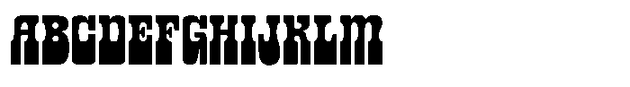 Burgos Font UPPERCASE