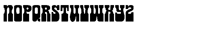 Burgos Font UPPERCASE