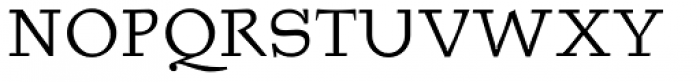 Burgstaedt Antiqua Regular Font UPPERCASE