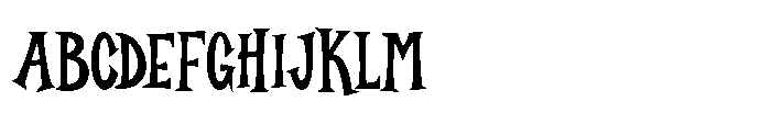 Burlexa Regular Font UPPERCASE