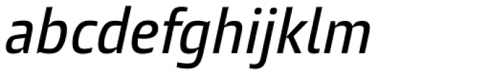 Burlingame Cond Medium Italic Font LOWERCASE