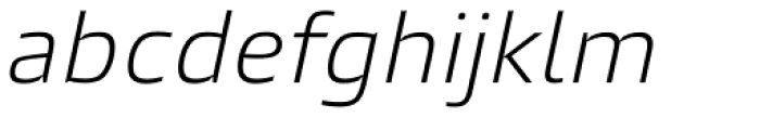 Burlingame Light Italic Font LOWERCASE